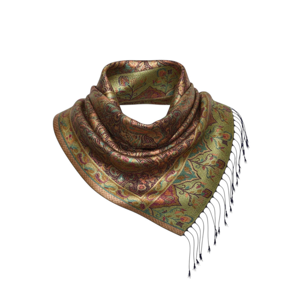 Paisley Silk Foulard